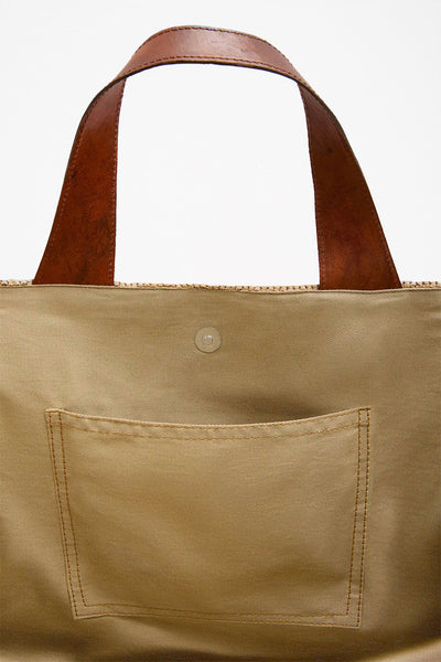 トートバッグ IBELIV SS25 ONJA BAG (ONJA DARK) IBELIV - ONJA in Dark Tea - Caprice Clothing